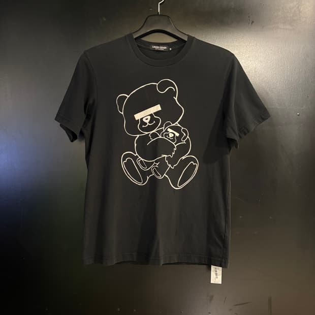 언더커버 테디베어 티셔츠 블랙