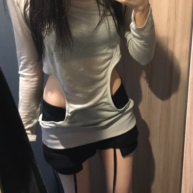 오호스 마이크로 울 쇼츠 블랙