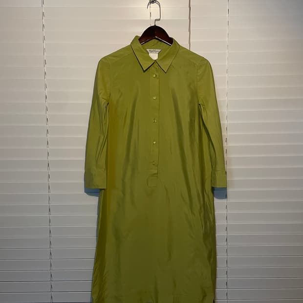 막스마라 셔츠 드레스