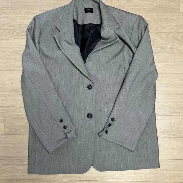 오버핏 박시 자켓