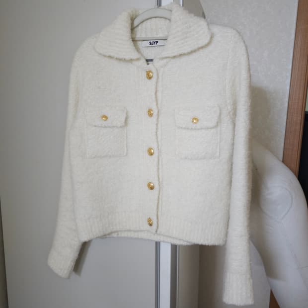 한섬 SJYP 양모 알파카 가디건