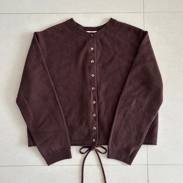 애드아보아 캐시미어100 가디건