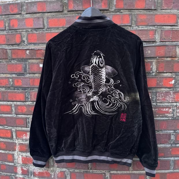 카라쿠리 타마시 오리엔탈 수베니어 벨벳 스카쟌