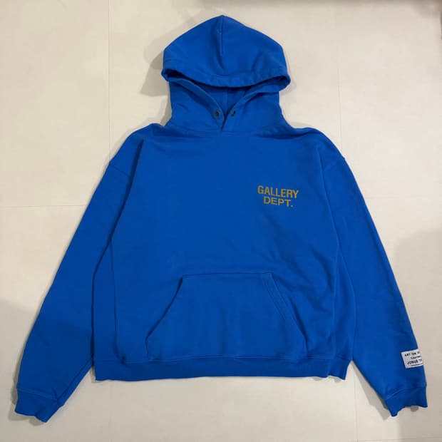 Gallery Dept. 90s GD Logo Hoodie Royal
