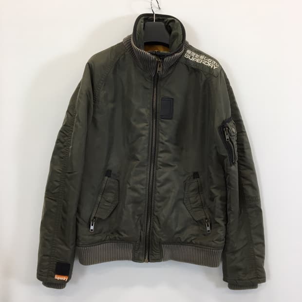 슈퍼드라이 이중 야상집업점퍼 L