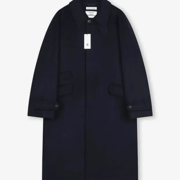 비슬로우 발마칸 코트 네이비 L사이즈 판매