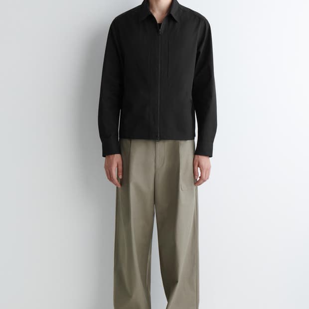 [L] COS 집업 오버셔츠