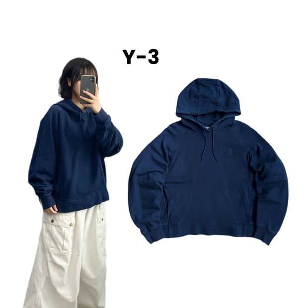 아디다스 X 요지야마모토 Y-3 후드티