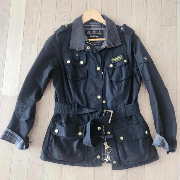 바버 인터네셔널 여성 왁스 자켓 uk10