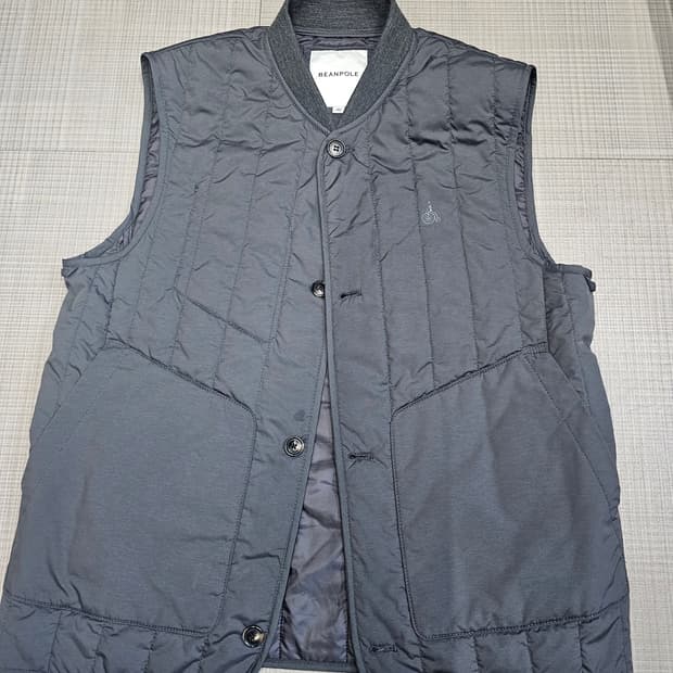 빈폴 퀄팅 신슐레이트 경량 패딩 쪼끼