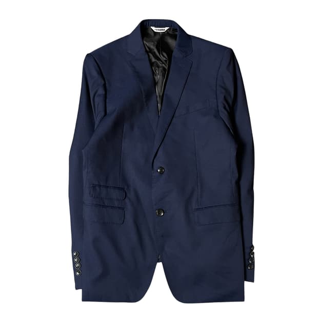 REROMA 네이비 폴리 멀티포켓 자켓