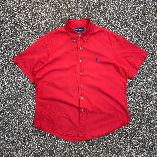 랄프로렌 폴로 옥스포드 셔츠 (2XL)  