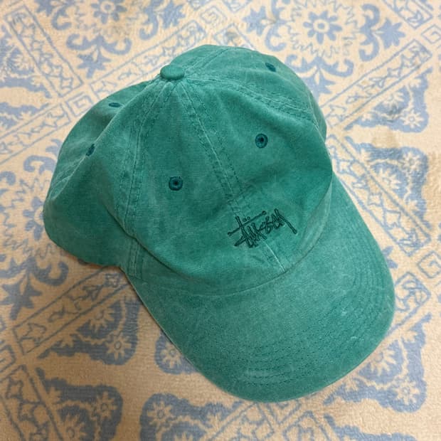 스투시 워시드 캡