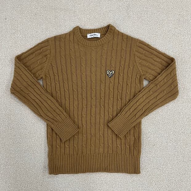 85 키스해링 여성 케이블 니트 스웨터 0123M