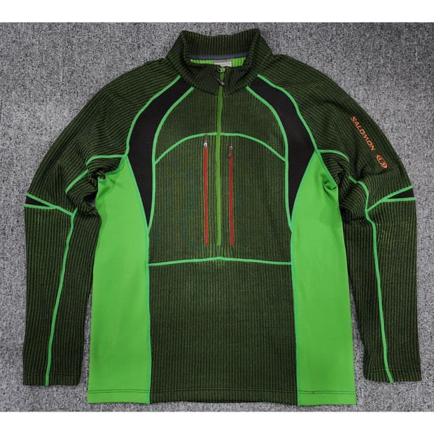 살로몬 익스트림 고프코어 하프집업 반집업 긴팔티 XL