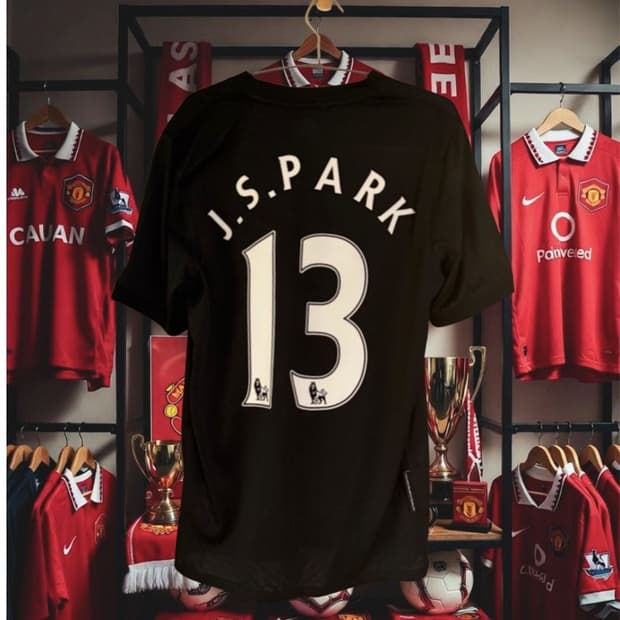 09-10 맨체스터유나이티드 어웨이 박지성 유니폼 정품