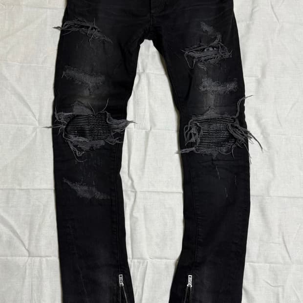 Vkei damage jeans