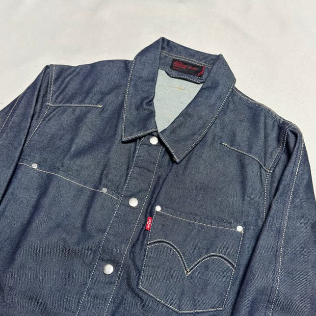 L 리바이스 데님 자켓