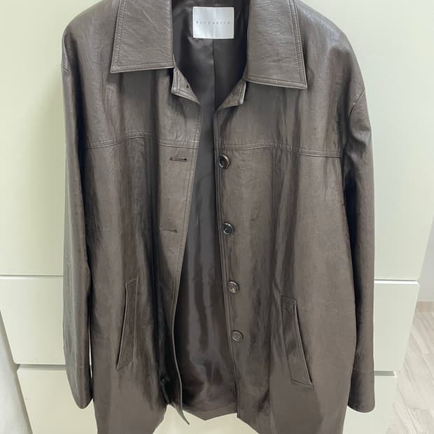 블루브릭 에코 가죽 자켓