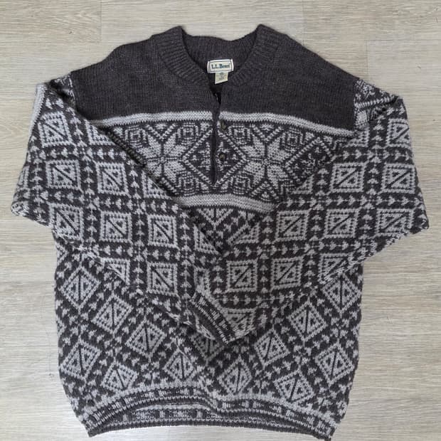 엘엘빈 헨리넥 노르딕 니트 105