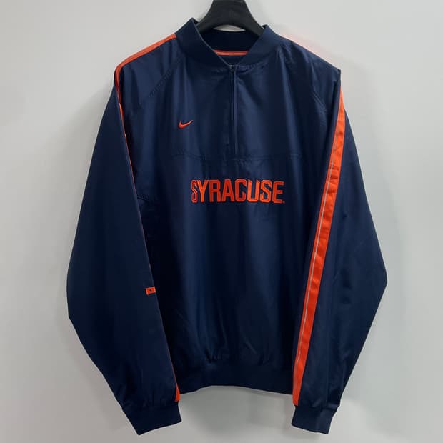 나이키 시라큐스 네이비 바람막이 웜업 (on.422)