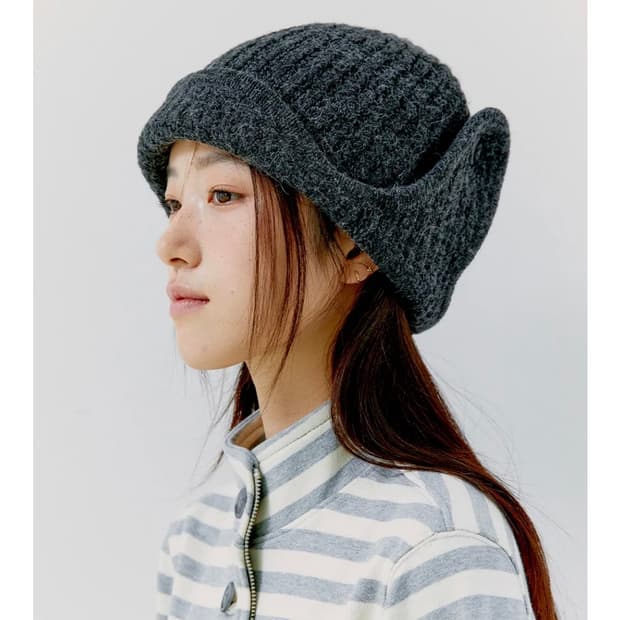 오피쉬 비니 차콜