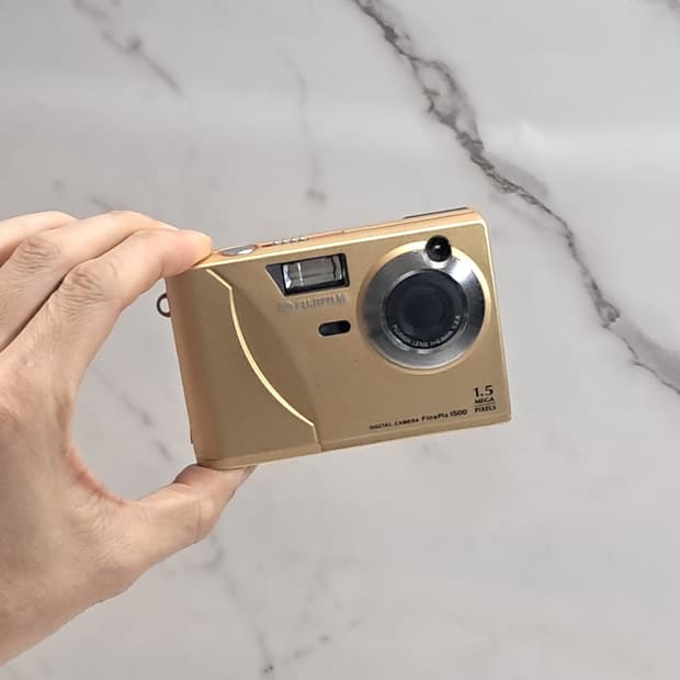 레트로 레어템! 파인픽스 FinePix 1500 빈티지 디카