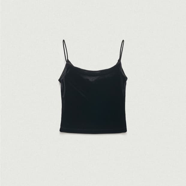 [새상품] 더바넷 벨벳 뷔스티에 탑