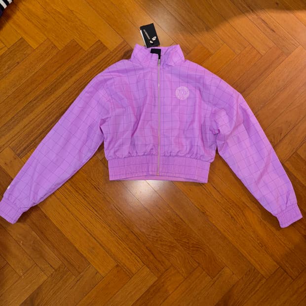 (새상품) 나이키 레트로 바람막이 핑크