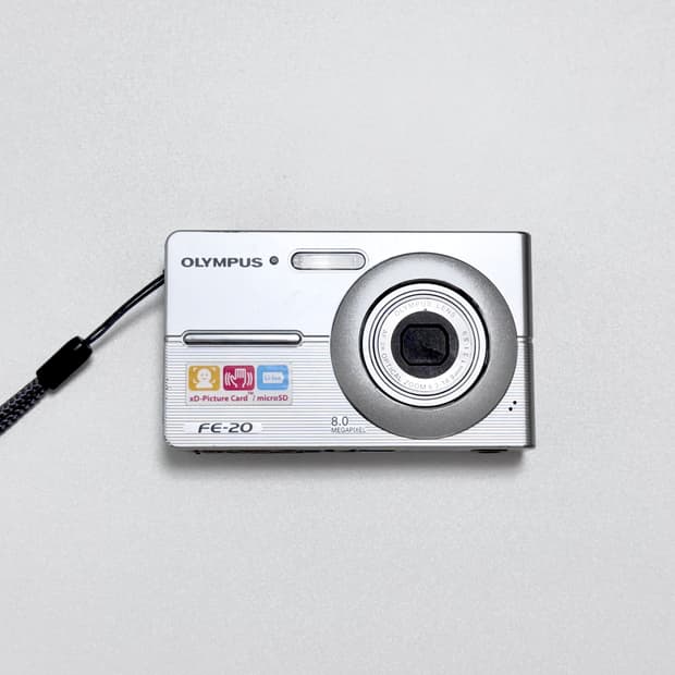 올림푸스 FE20 빈티지 디지털카메라