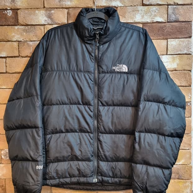 노스페이스  600 구스패딩 블랙