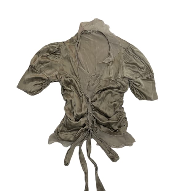 블루마린 블라우스 베이지