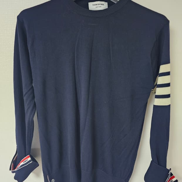 톰브라운 사선완장 메리노울 니트(2/백화점정품)