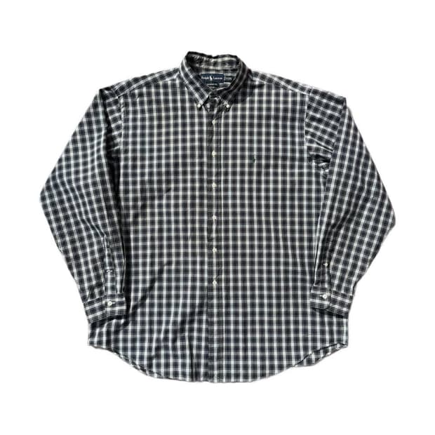 폴로 랄프로렌 버튼다운 체크셔츠