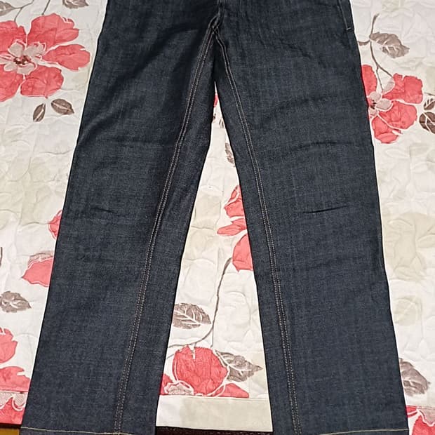 플랙 스판청바지 31인치 기장100