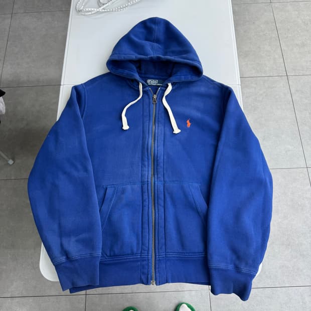 폴로 후드집업 