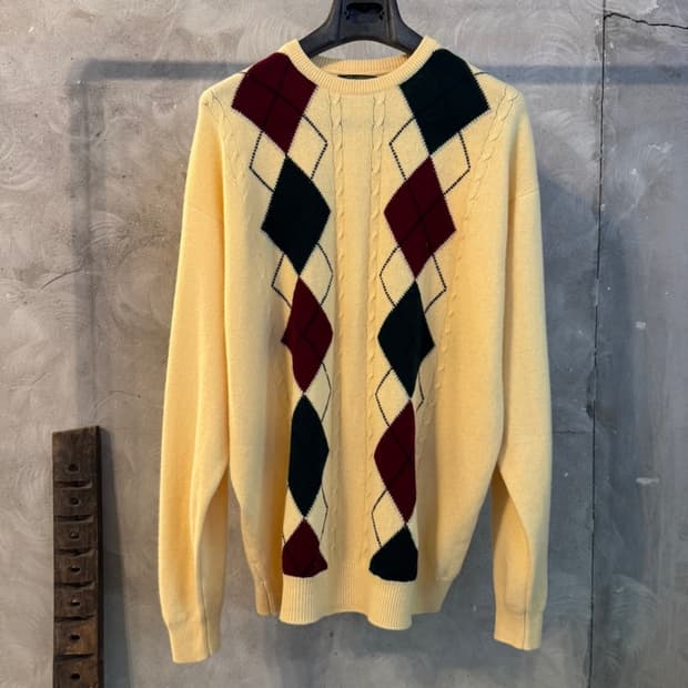 피터 스콧 아가일 니트 100