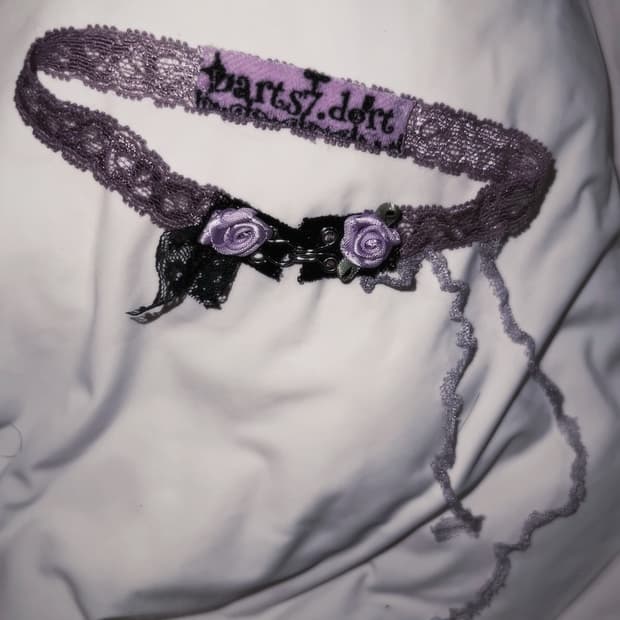 broken lingerie lace