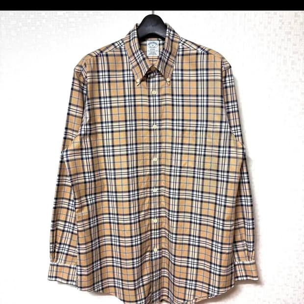 브룩스브라더스 체크 셔츠 남방