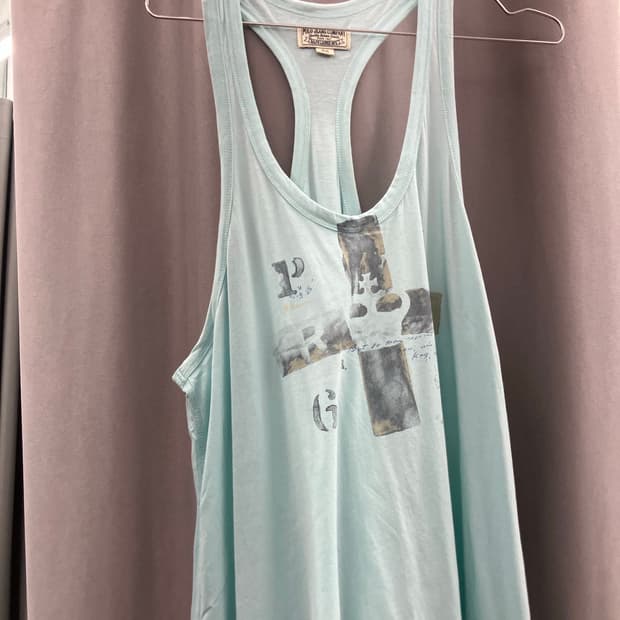 폴로 와이드 슬리브리스 