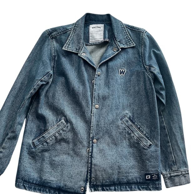 위캔더스 데님 초어 자켓