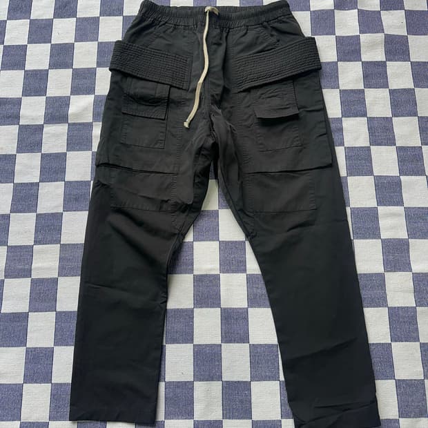 릭오웬스 태권도 팬츠 mu xs 