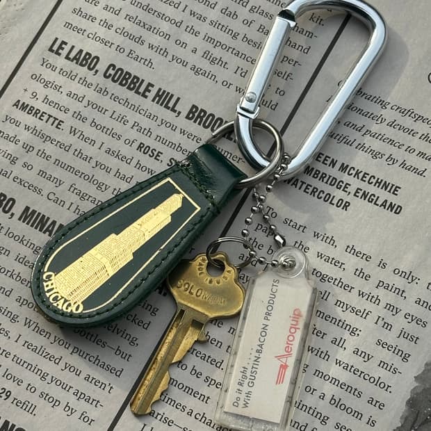 [EAST] America vintage keyring