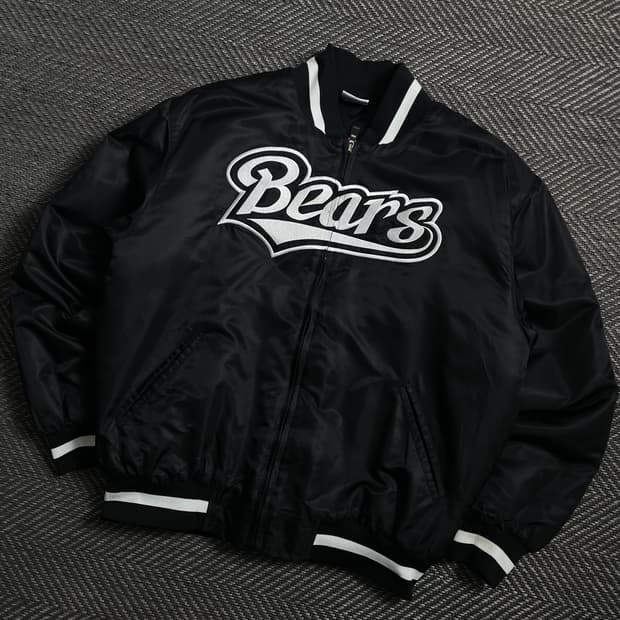 두산 베어스 올드스쿨 바시티 항공 점퍼 y 4016