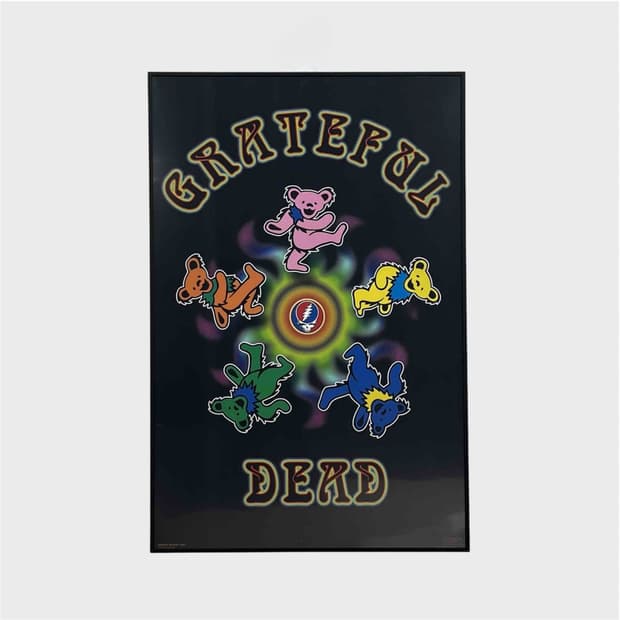 그레이트풀데드 빈티지 포스터 정품 (액자포함) GRATEFUL DEAD