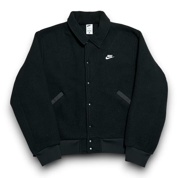 Nike 빅사이즈 스포츠웨어 클럽 하이파일 플리스 코치 재킷