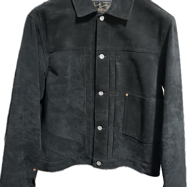 본쿠라 WILD LIFE TALOR 별주 1세대 스웨이드 가죽자켓 40