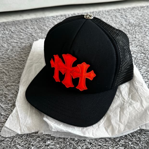 [OS]크롬하츠 오렌지패치 세메터리 캡 