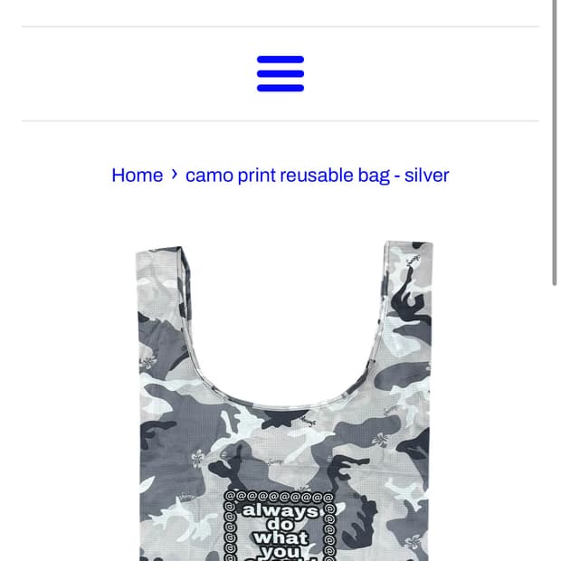 always do what you should do bag