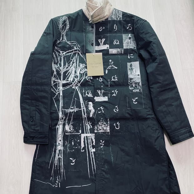 요지야마모토 뿌르옴므 25fw 패디드 셔츠